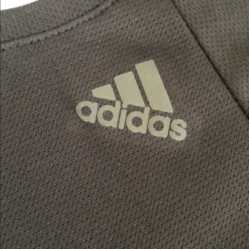 Adidas Climalite Workout Top Tee Basic Black L - image 2